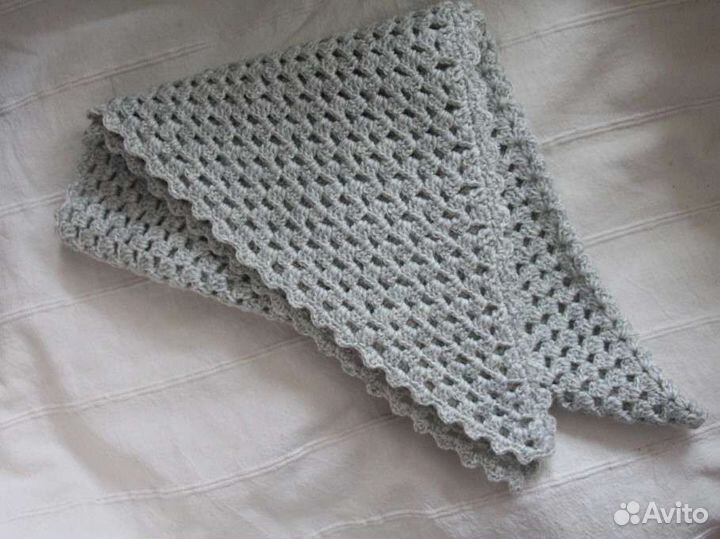 Вязанный платок/бактус/косынка/шаль