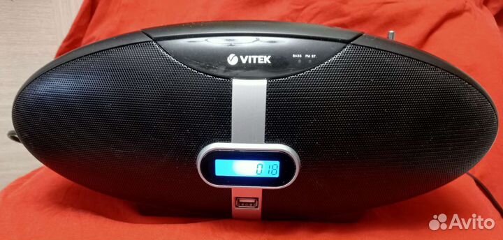 Магнитола Vitek VT-3450 BK