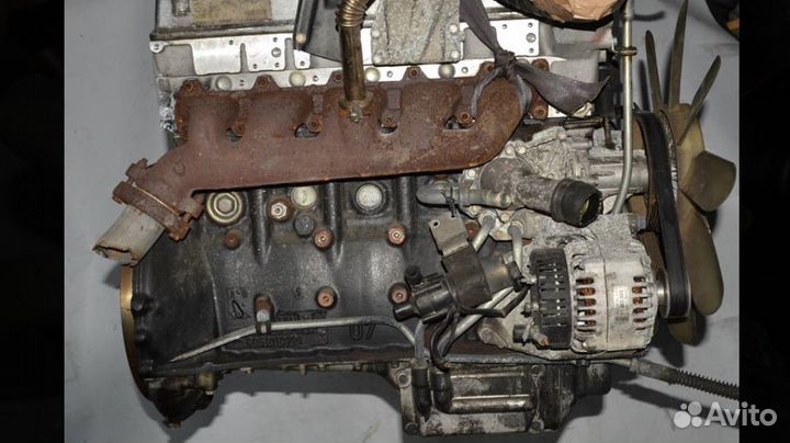 Двигатель Мерседес W202 w210 605.910 дизель не тур