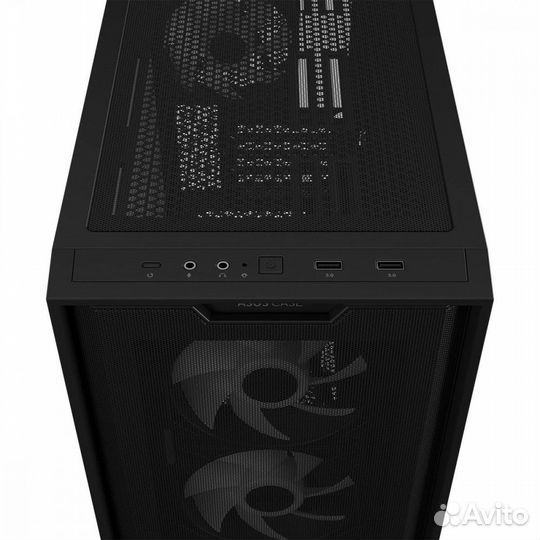 Корпус Asus A21 plus TG argb Black 690571