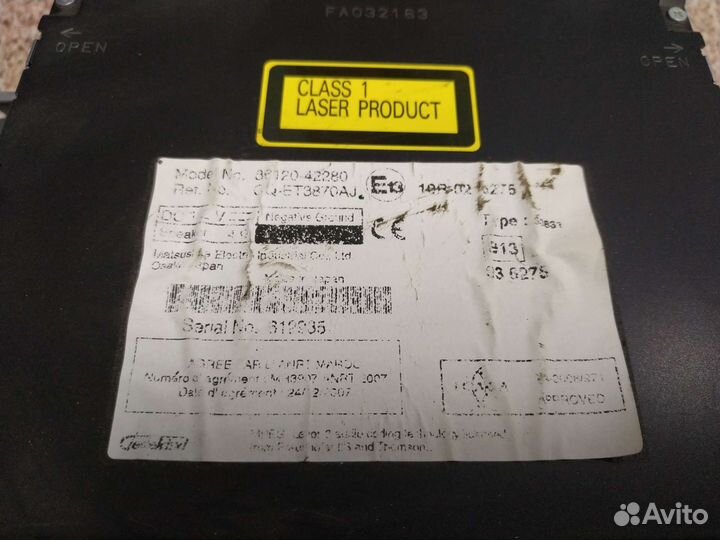 Штатная магнитола toyota rav4 (2006-2012 год)