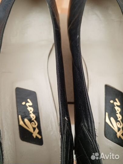 Туфли кожа Италия echtes leder женские 39 р. (7,5)