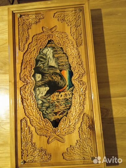 Нарды ручной работы новые