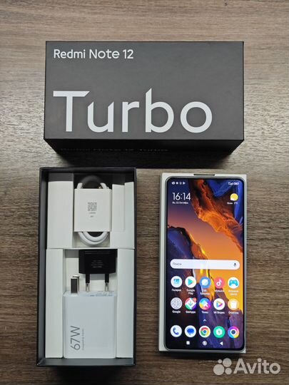 Xiaomi Redmi Note 12 Turbo, 12/512 ГБ