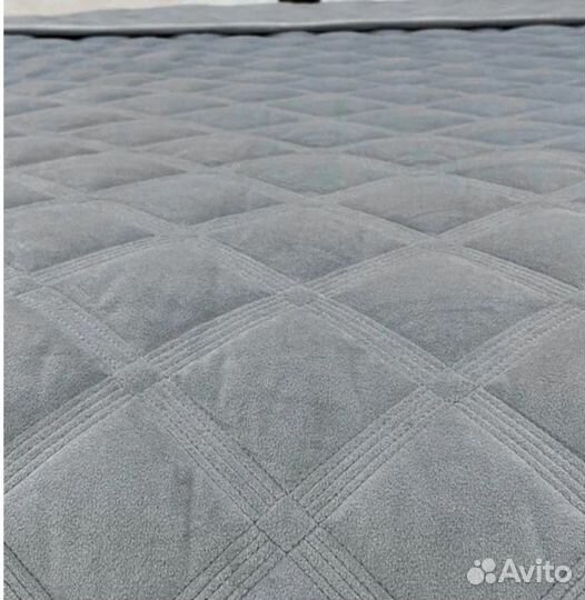 Покрывало велюровое, стеганное, 220х240см