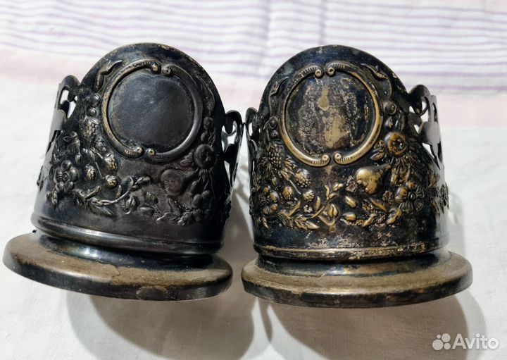 Подстаканники Мельхиоровый СССР