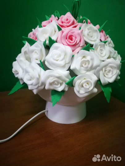 Роза светильник