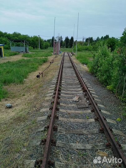 Железнодорожные ветки с площадкой для разгрузки