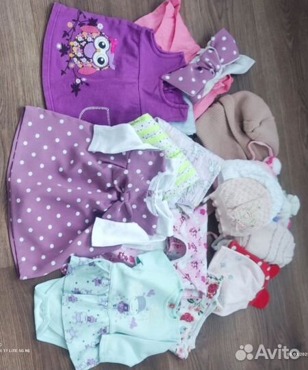 Вещи пакетом на 3-5 мес
