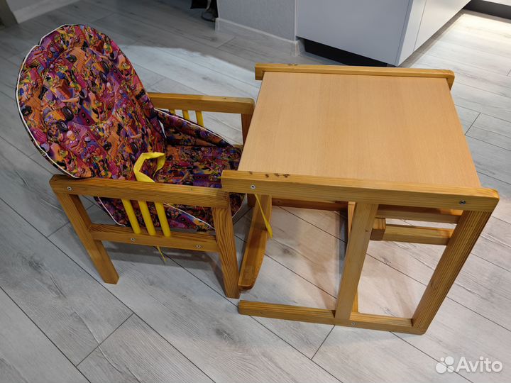 Стульчик для кормления со столом