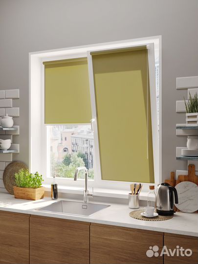 Рулонные шторы / Жалюзи / Блэкаут / Зебра