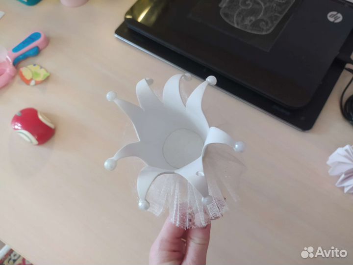 Ободок для волос ручной работы