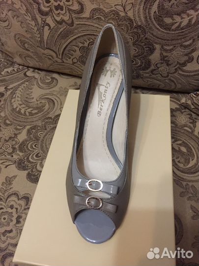 Туфли из нат. кожи 