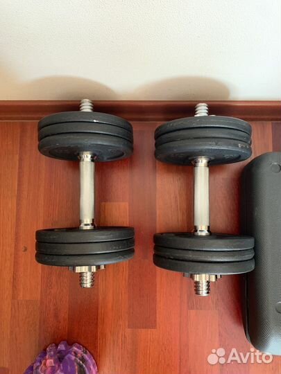 Гантели разборные