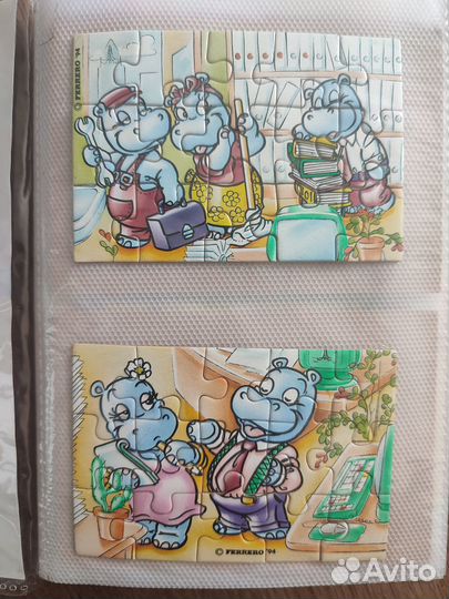 Пазлы из киндер