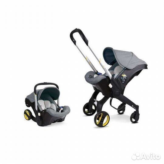 Коляска-автокресло 4 в 1 FO FO ++ (Серый )