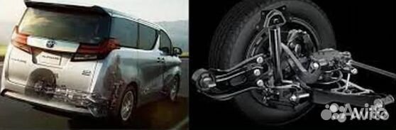 Подвеска на Toyota Alfard склад
