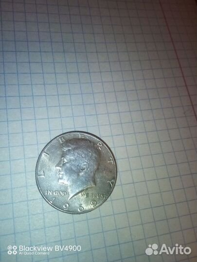 Доллар 1969 г. Кенеди