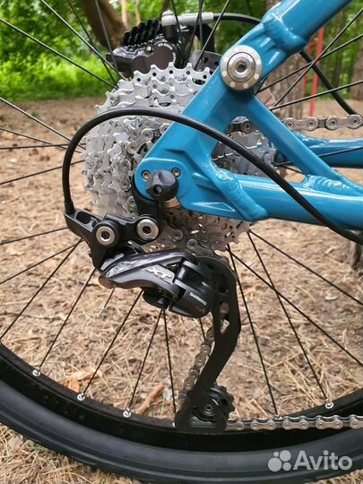 Горный MTB велосипед двухподвес на раме Merida