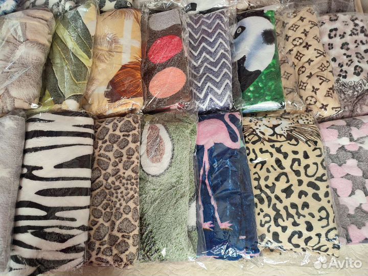 Бамбуковый мягкий плед 