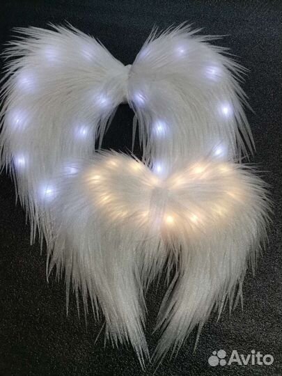 Крылья маленькие с подсветкой