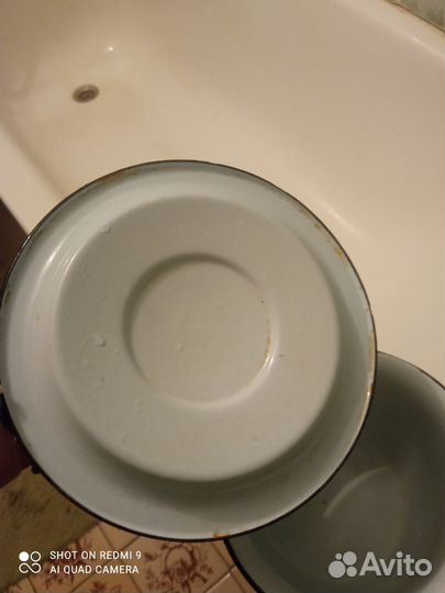 Детский горшок эмалированный СССР