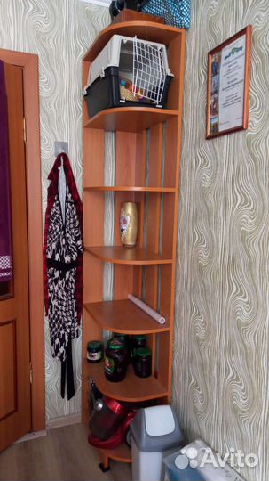 Мебельная угловая полка