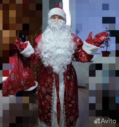 Костюм деда мороза