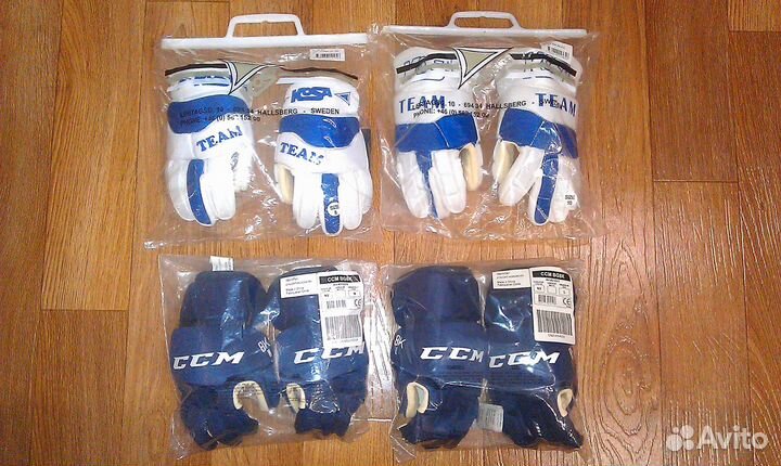 Перчатки для хоккея с мячом Кosa и CCM