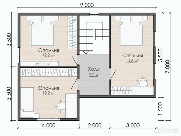 Дом из Сип панелей 7х9 Всё включено
