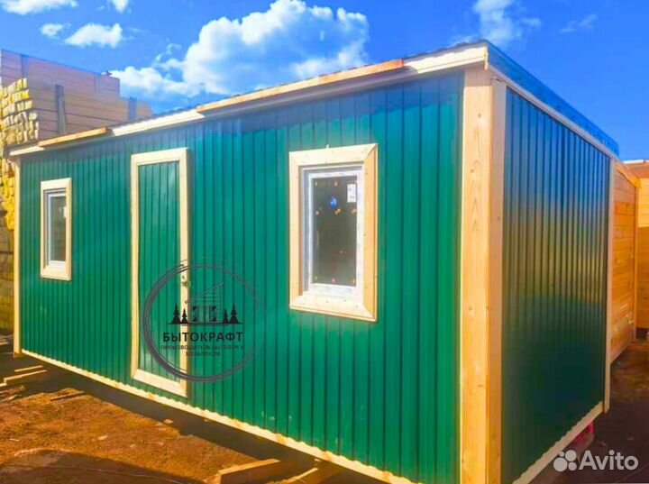 Бытовка с отделкой