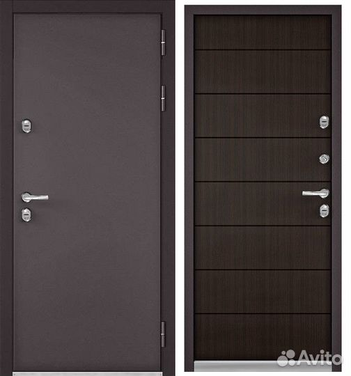 Ходная дверь в дом с терморазрывом