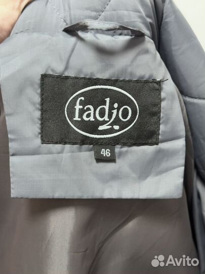 Пальто стеганное женское 46