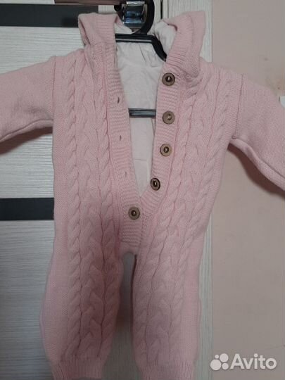 Комбинезон вязаный