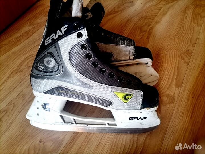 Коньки хоккейные Graf super 101