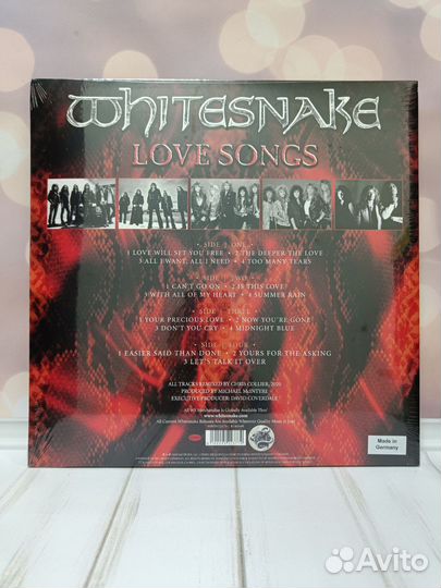 Whitesnake - Love Songs (2020 remix) 2LP