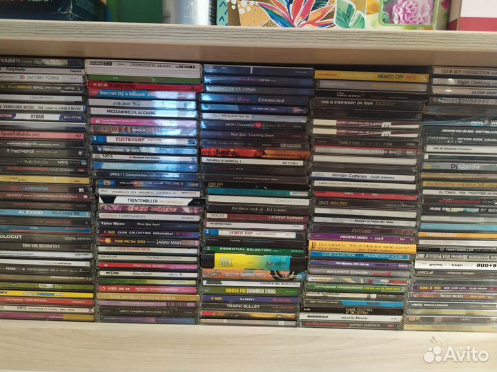 CD коллекция электронной музыки