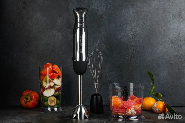 Погружной блендер Polaris PHB 1036AL Titan