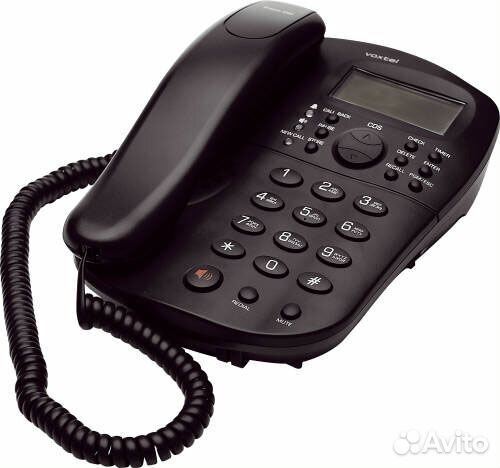 Проводной телефон с базой Voxtel новый