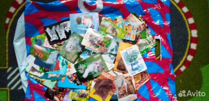 Карманные календари разных лет 621 шт