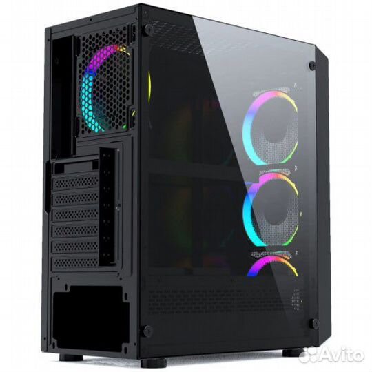 Корпус Powercase Mistral Z4 Mesh RGB 4x120mm