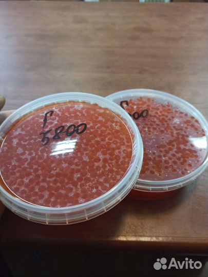 Красная икра горбуши