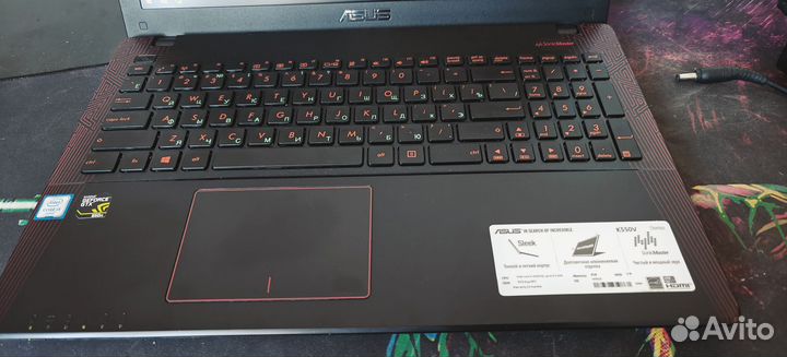 Игровой ноутбук Asus (i5 6300h + Gtx950m)