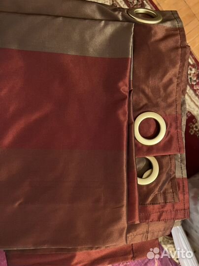 Шторы блэкаут на кольцах