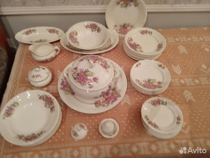 Обеденный сервиз зик СССР