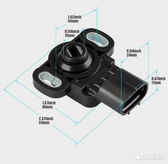 Новый датчик положения дроссельной заслонки