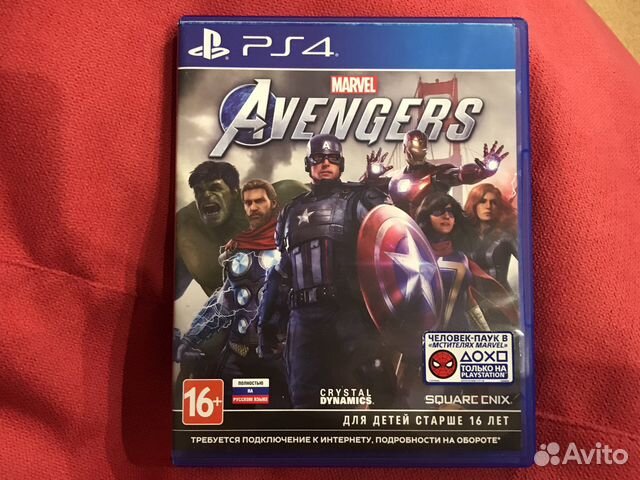 Игры на ps4 Marvel Avengers