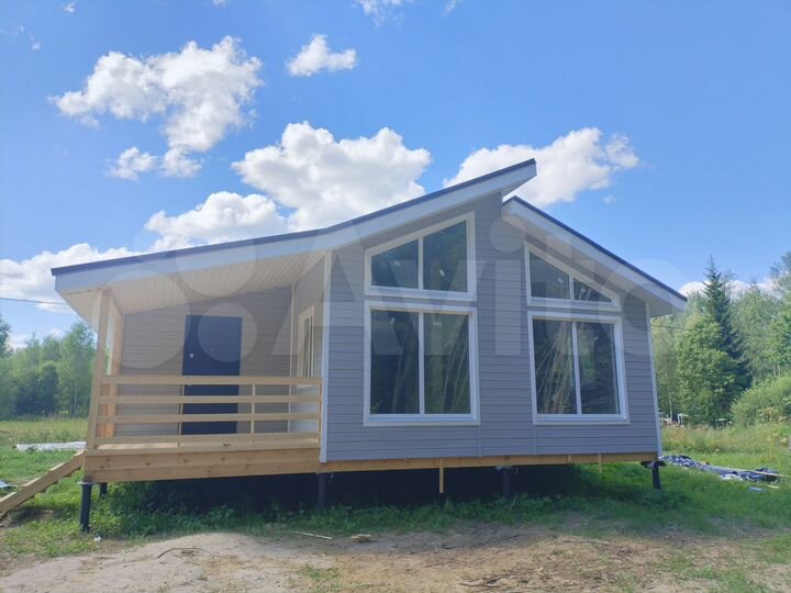 Дом 63 м² на участке 6 сот.