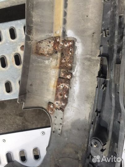 Бампер задний мерседес r230 sl