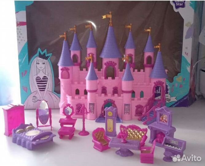 Игрушка Замок для кукол 2 модели